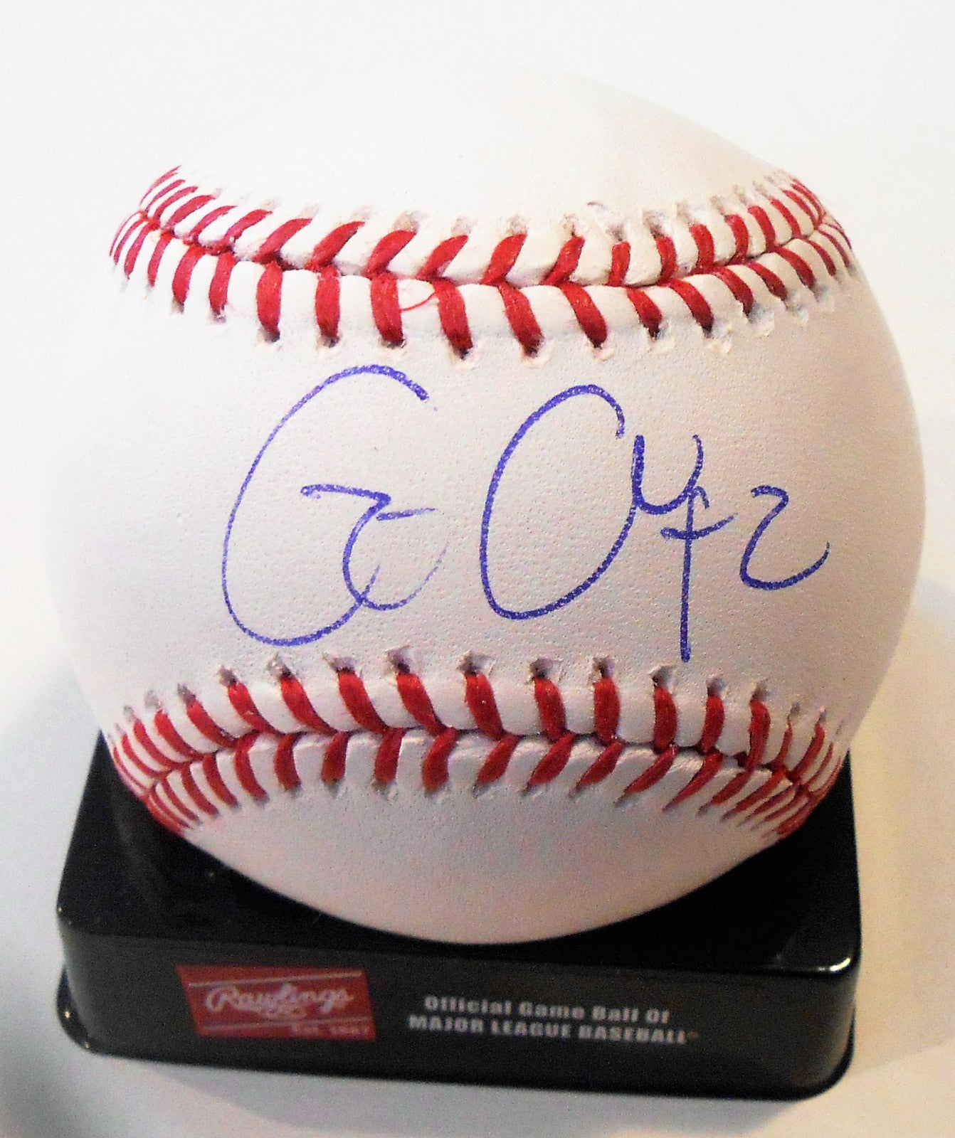 Gavin Cecchini Signed Official Major League Baseball W/COA New York Mets