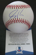 Forrest Whitley Houston Astros Signed Official Baseball W/Beckett COA Y80655