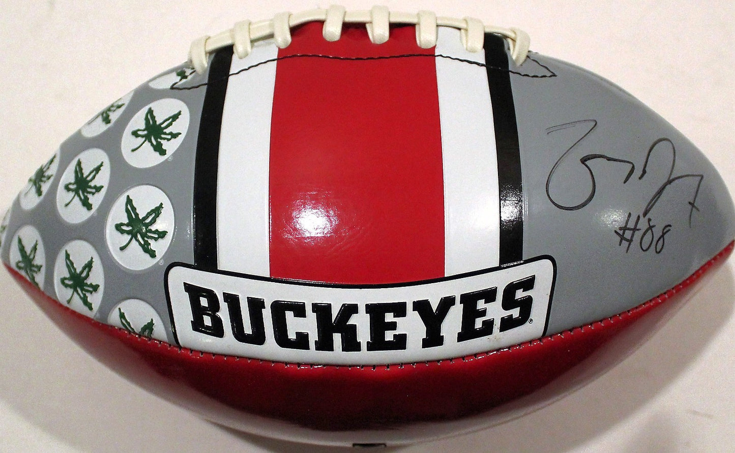 Jeremy Ruckert Ohio State Buckeyes Signed Logo Football W/COA