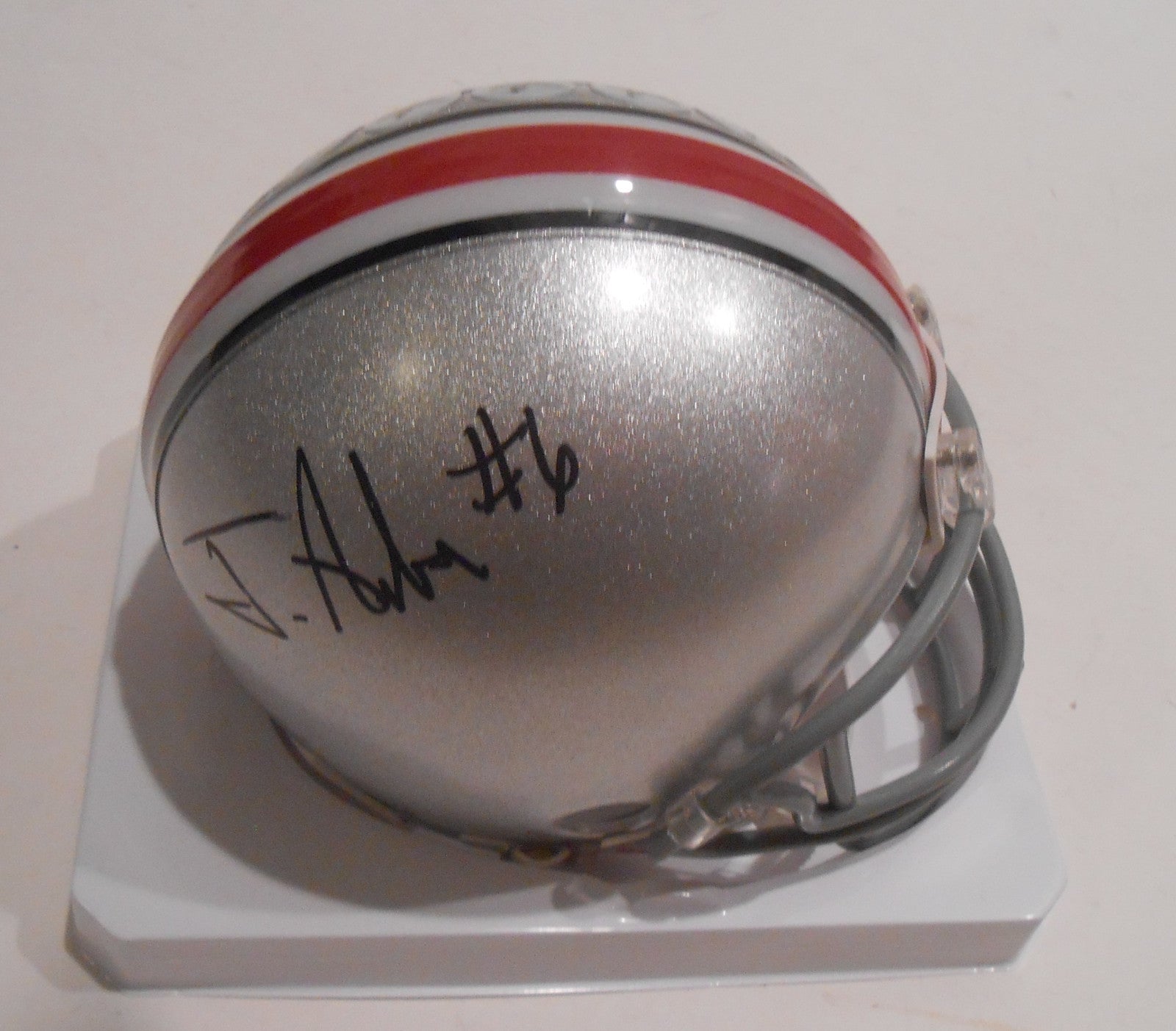 Torrance Gibson Signed Ohio State Buckeyes Mini Football Helmet w/COA C