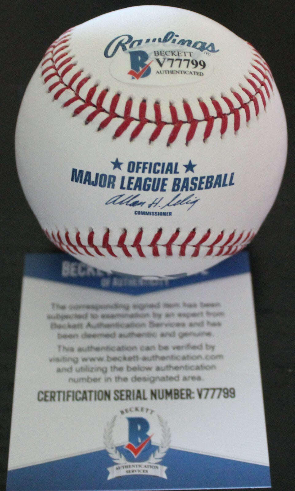 Willie Calhoun Signed Rangers Major League Baseball W/Beckett COA V77799