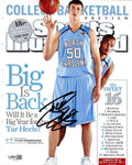 Tyler Hansbrough UNC Carolina Tar Heels Basketball Signed 8x10 Photo w/JSA COA A