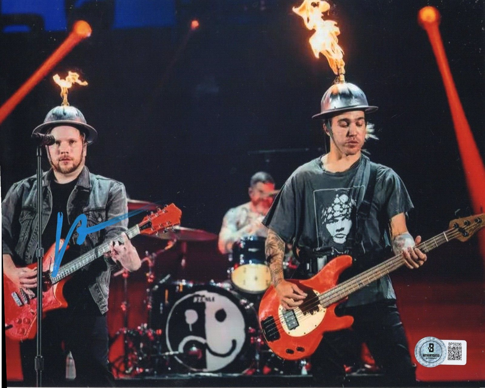 Patrick Stump Fall Out Boy Pop Rock Signed 8x10 Photo w/Beckett COA BP59296