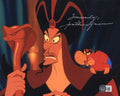 Jonathan Freeman Signed Aladdin Jafar Movie 8x10 Photo w/Beckett COA BD19910