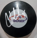 Cory Schneider Signed Team USA Hockey Puck w/COA New Jersey Devils
