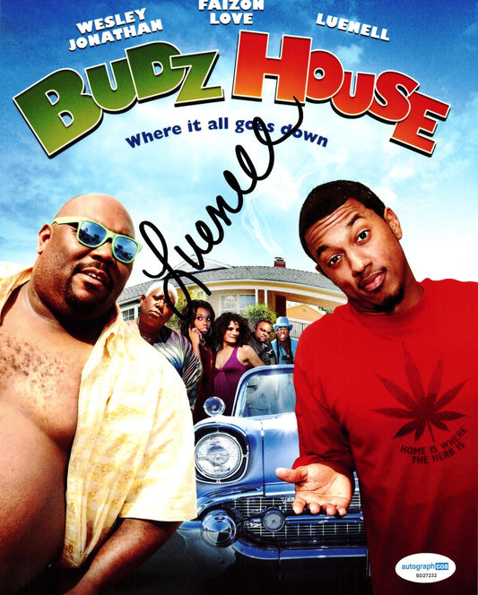 Luenell Campbell Signed Budz House 8x10 Photo w/ACOA SD27232