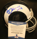 Aeneas Williams Signed St. Louis Rams Mini Helmet w/Beckett COA Z02376
