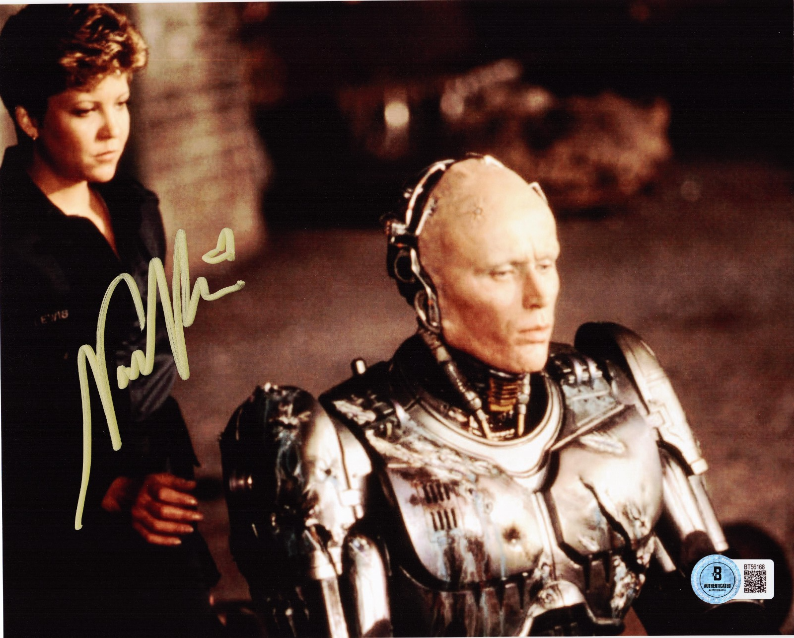 Nancy Allen Signed Robo Cop Anne Lewis 8x10 Photo W/Beckett COA BT56168