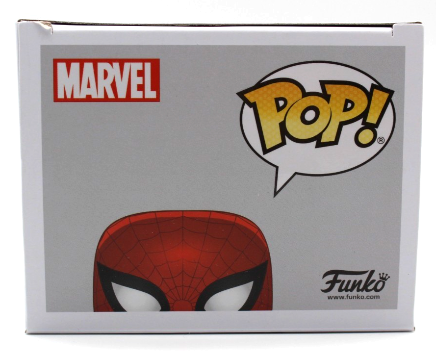 Hudson Thames Signed Spider-Man Marvel Funko Pop 593 w/Beckett COA BU41112