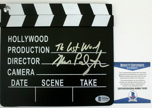 Mark Pellington Signed Movie Prop Clapboard w/Beckett COA T91599 The Last Word