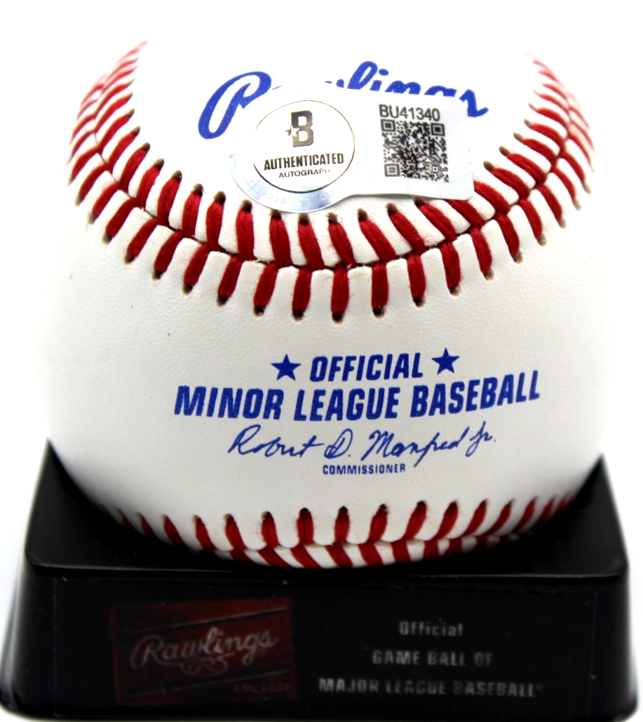 Joe Buck Signed Official Minor League Baseball HOF Fox TV ESPN w/Beckett BU41340