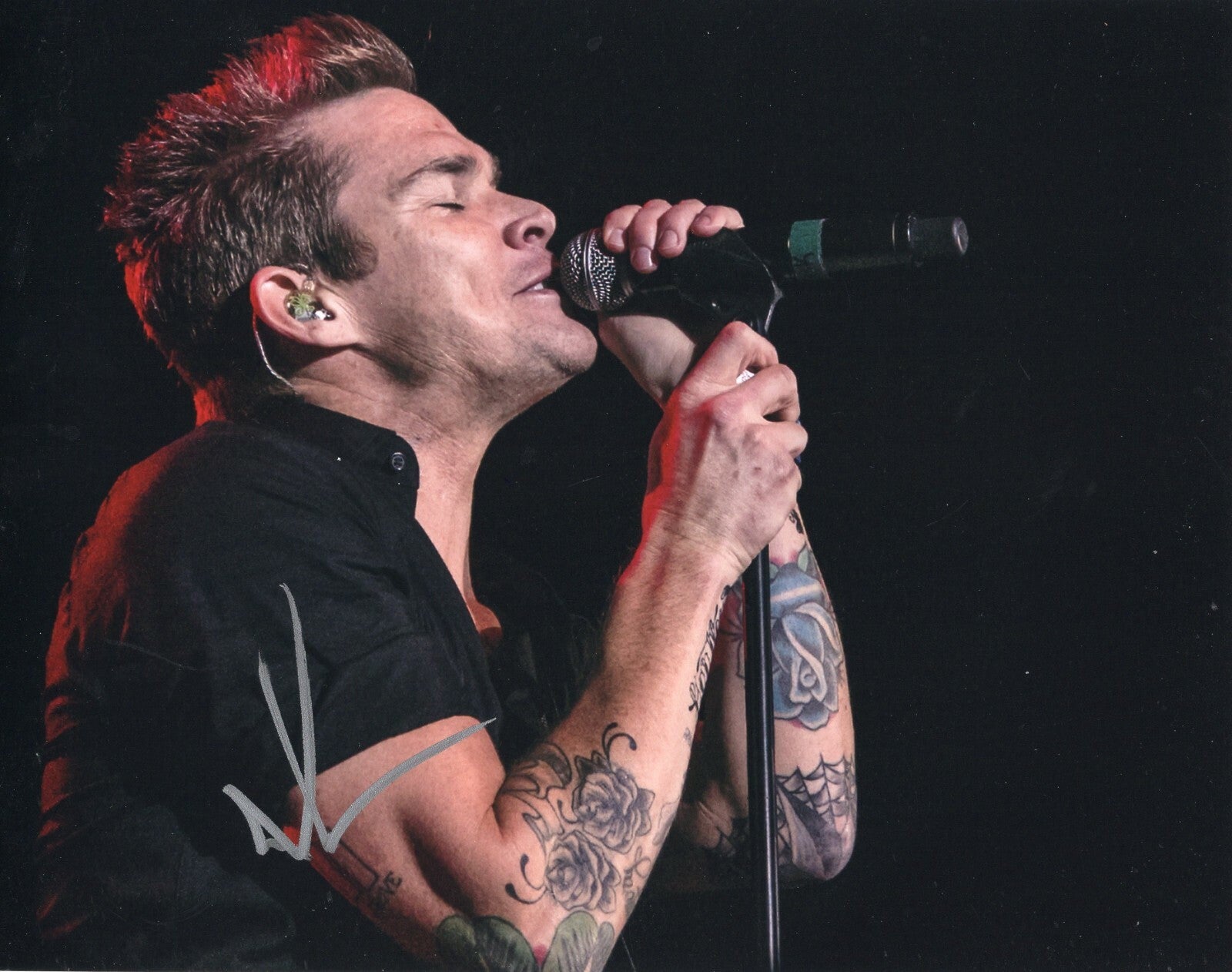 Mark McGrath Signed 8x10 Photo w/COA Singer Band Sugar Ray Co Host Extra   