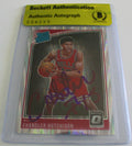 Chandler Hutchison Signed Donruss Optic Rated Rookie Authentic Beckett Bulls