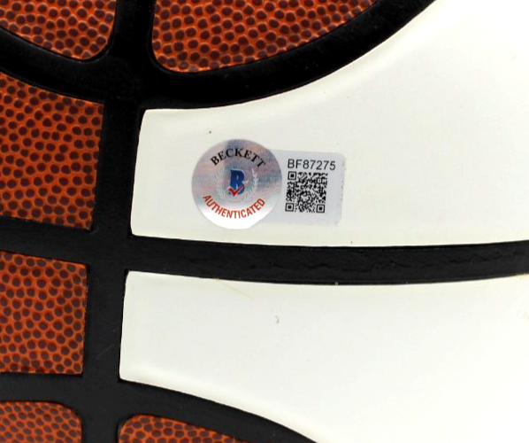 Scott Drew Signed Baylor Bears Logo Basketball W/Beckett BAS COA BF87275