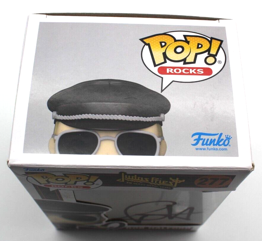 Rob Halford Judas Priest Pop Rocks 277 Signed Funko Pop w/Beckett BP30247 Swap