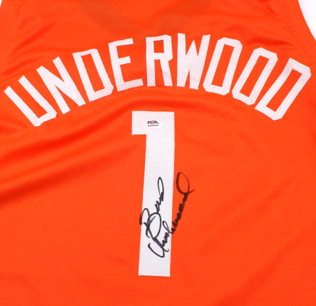 Brad Underwood Illinois Fighting Illini Signed Custom Jersey w/PSA DNA AO79797