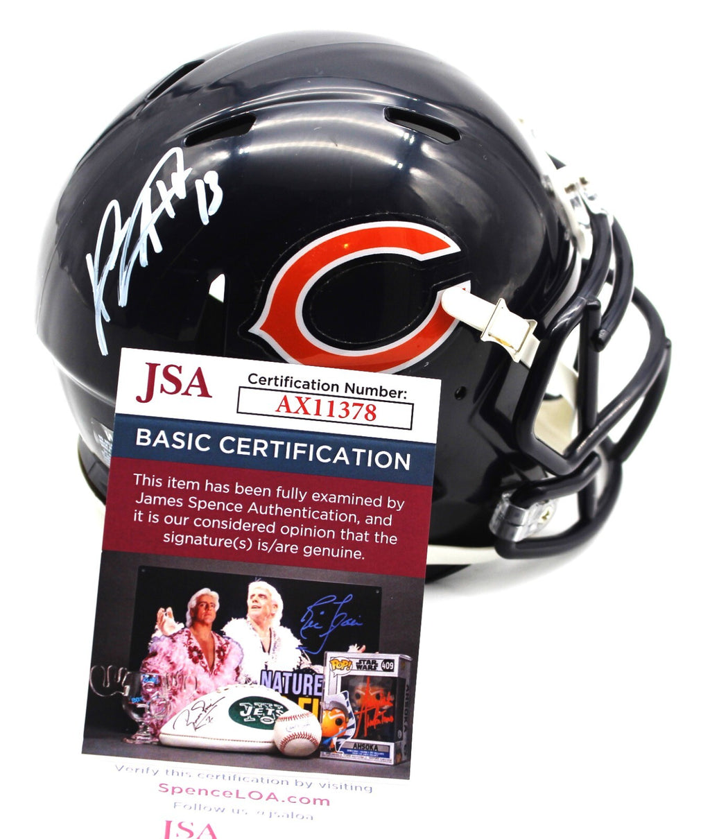Keenan Allen Signed Chicago Bears Mini Football Helmet w/JSA COA AX11378