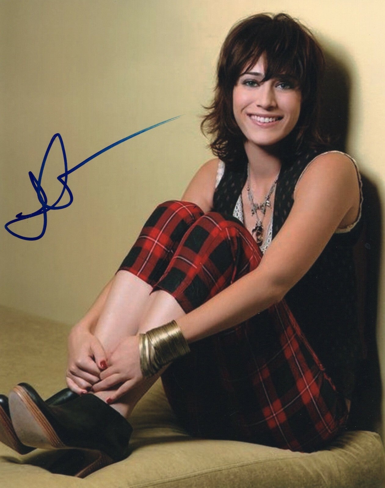 Lizzy Caplan Signed 8x10 Photo w/COA True Blood Mean Girls    