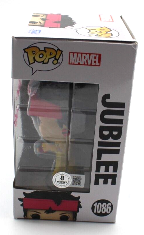 Alyson Court X-Men Jubilee 1086 Marvel Signed Funko Pop w/Beckett BP30255 Swap