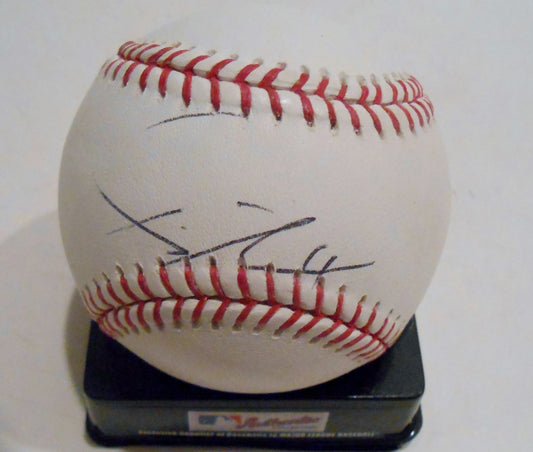 Yu Darvish Signed Official Major League Baseball w/PSA DNA LOA Texas Rangers #2