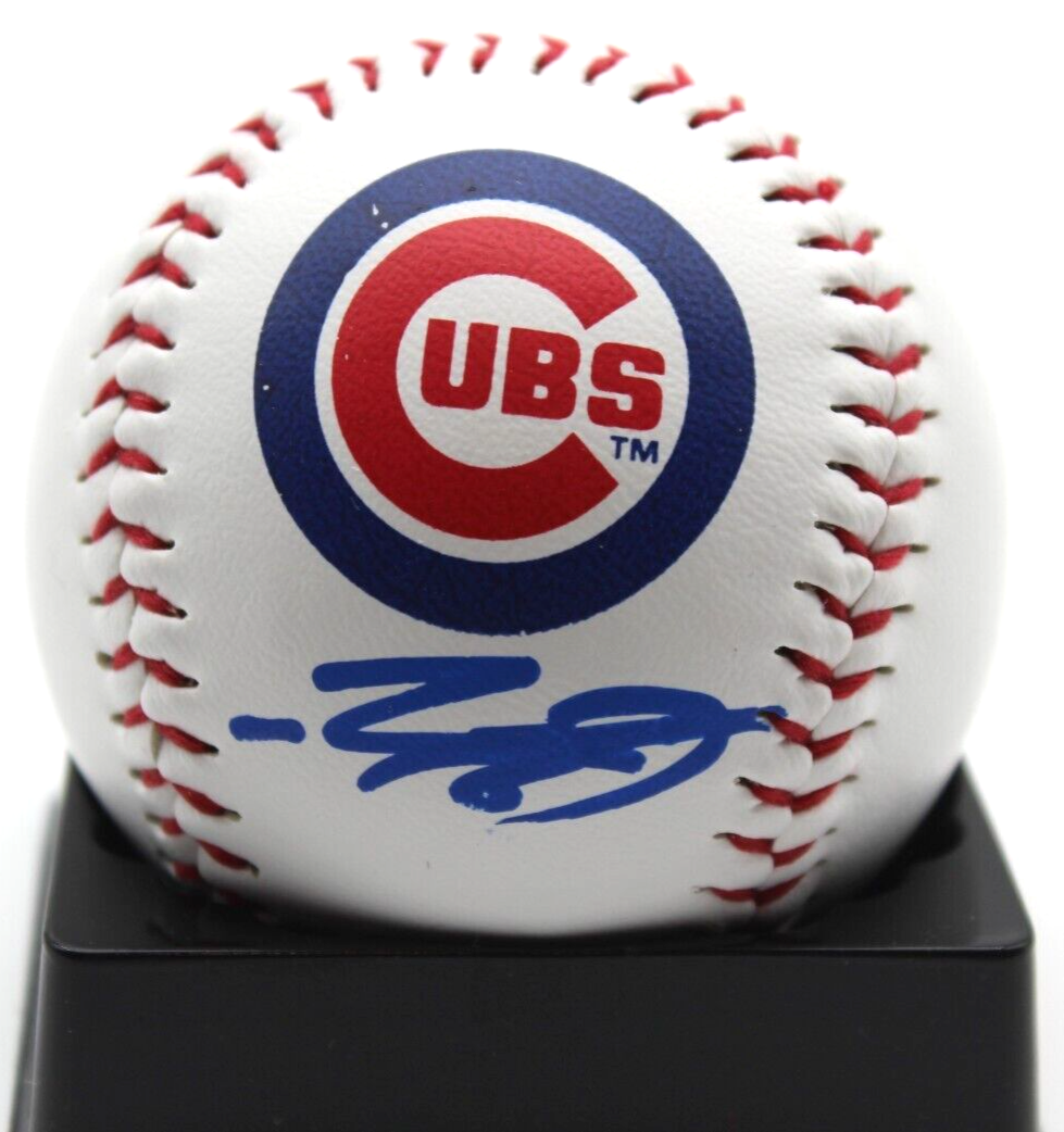 Reed Johnson Signed Chicago Cubs Major League Baseball w/Beckett BR93180