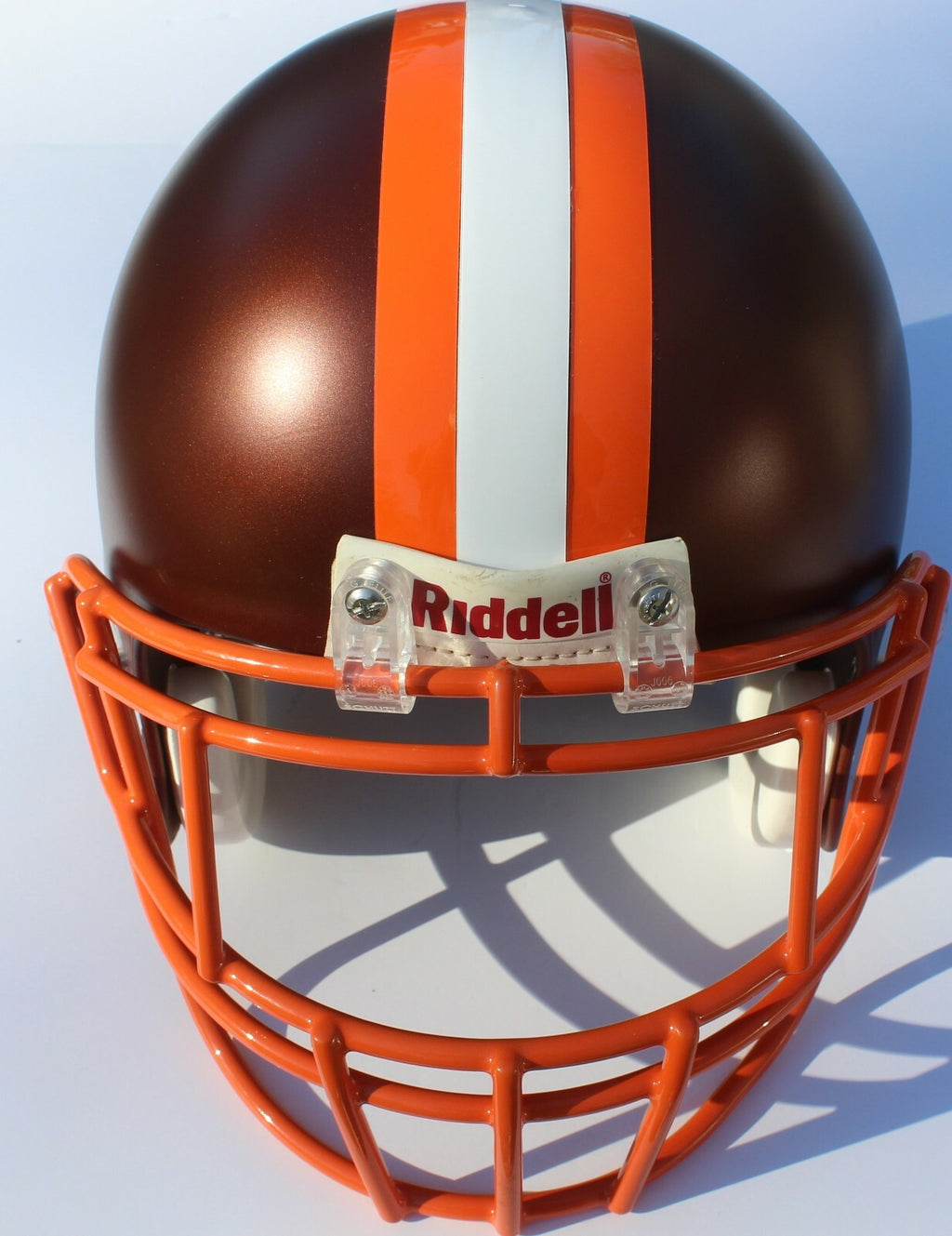 Cleveland Browns Custom Blaze Football Helmet Decals Used Baker Mayfield