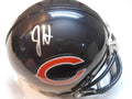 Jordan Howard Signed Chicago Bears Mini Football Helmet w/COA Indiana Pro Bowl