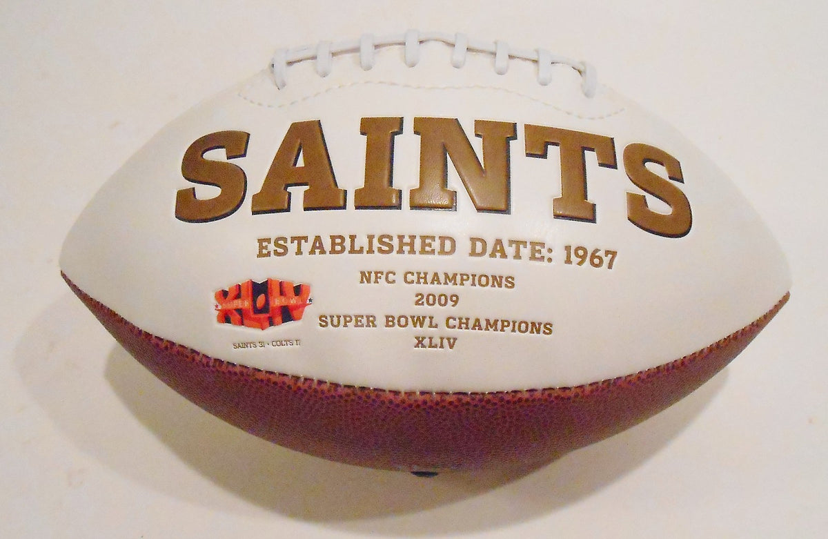 Joseph Morgan Signed New Orleans Saints Logo Football w/COA