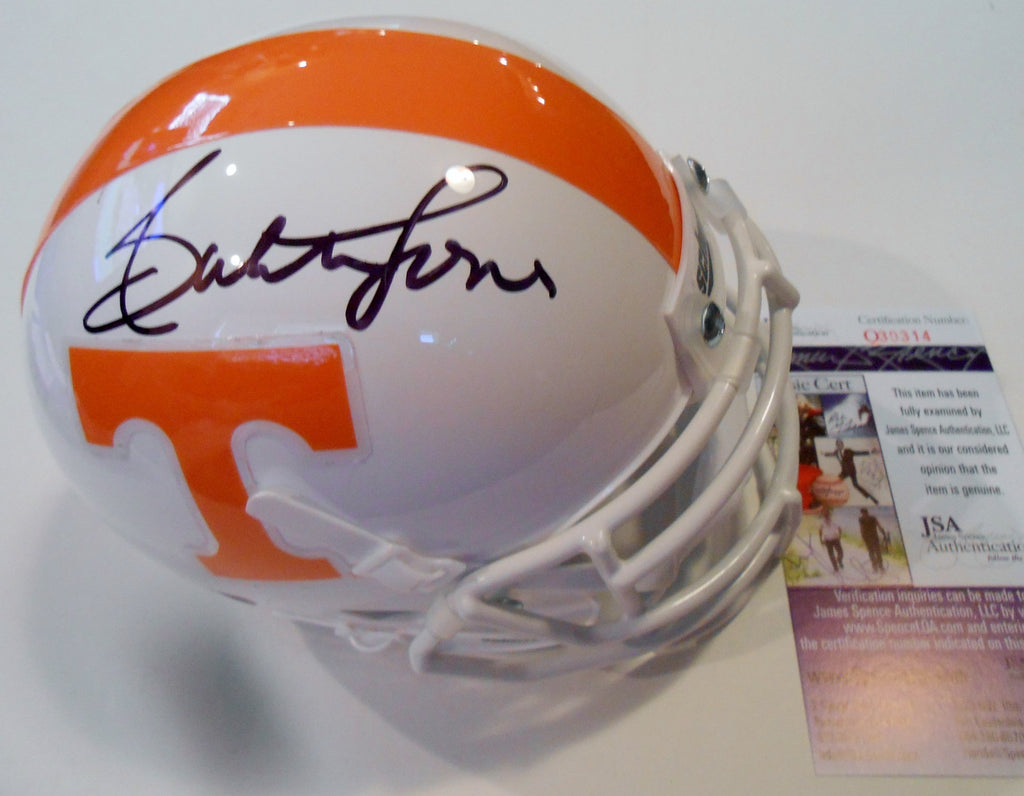 Butch Jones Signed Tennessee Volunteers Mini Helmet w/JSA COA Q30314