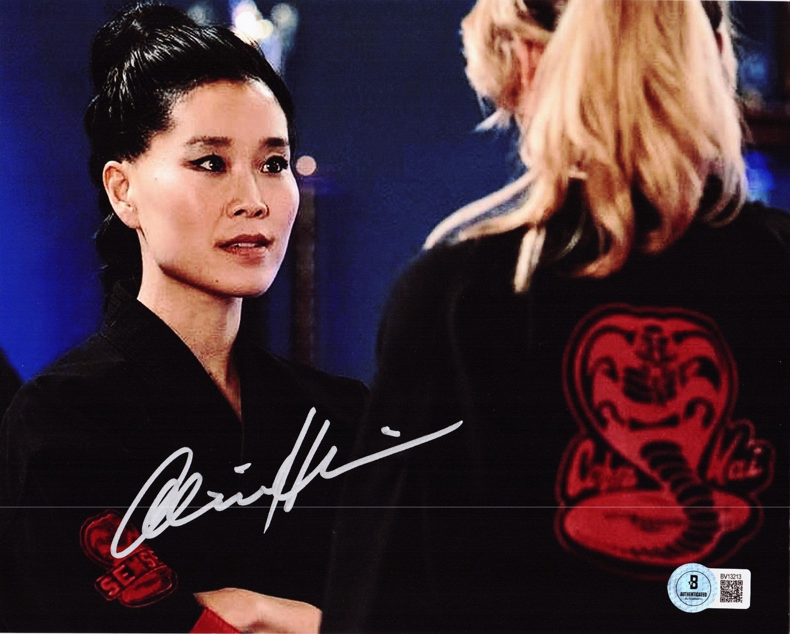 Alicia Hannah-Kim Signed Cobra Kai Kim Da-Eun 8x10 Photo w/Beckett BAS BV13213