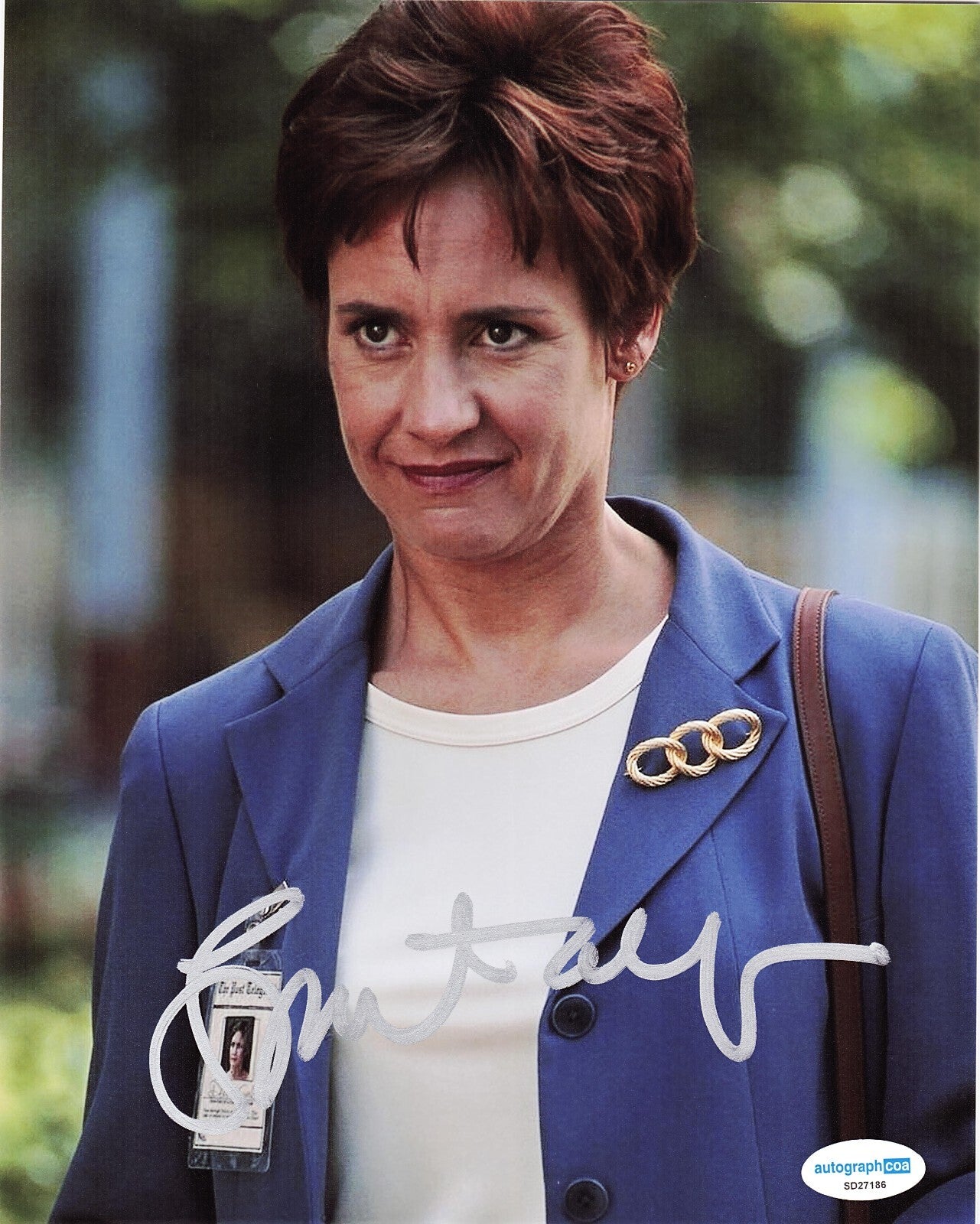 Laurie Metcalf Signed Scream 2 Movie Debbie Salt 8x10 Photo w/ACOA SD27186