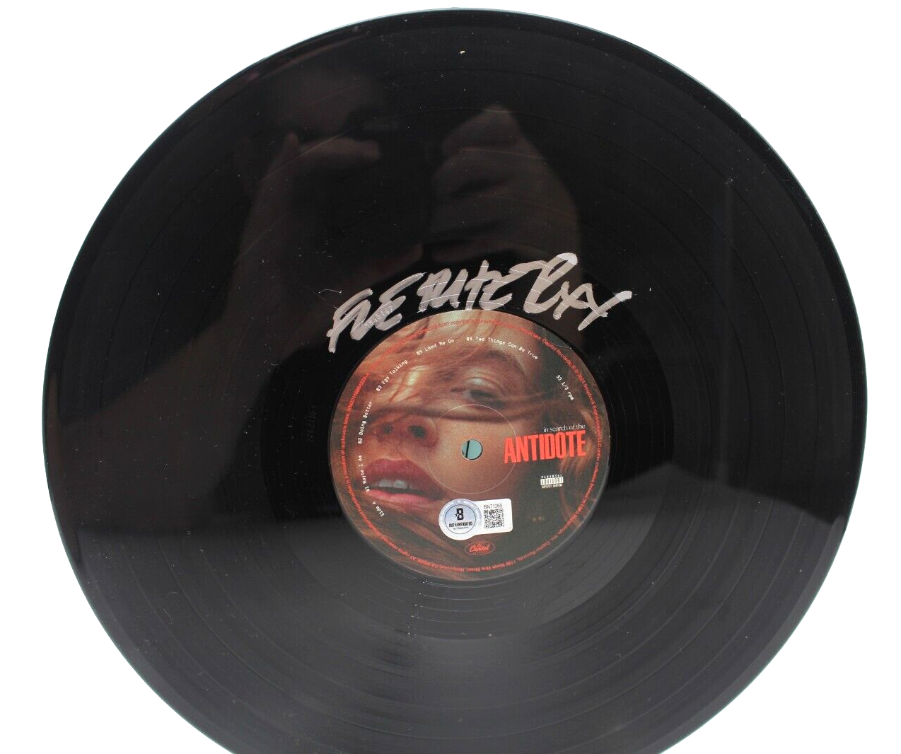 Fletcher Signed Antidote Vinyl Record Album LP W/BECKETT COA BAS BN71269