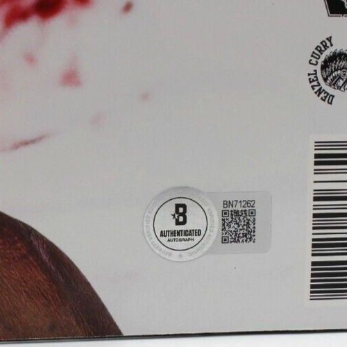 Denzel Curry TA1300 Signed Vinyl Album Cover LP W/BECKETT COA BN71262