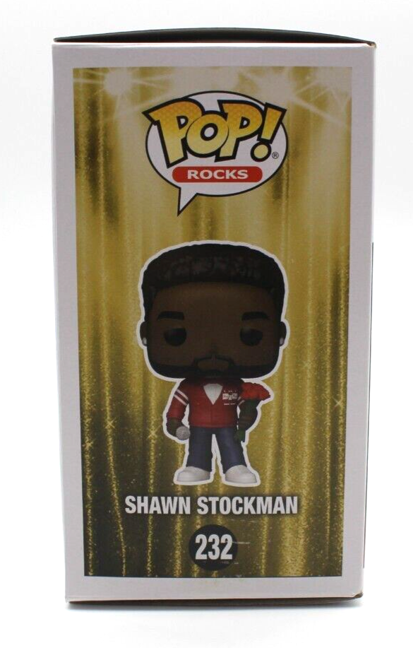 Shawn Stockman Boyz II Men #232 Signed Funko Pop Rocks w/Beckett COA BP89911