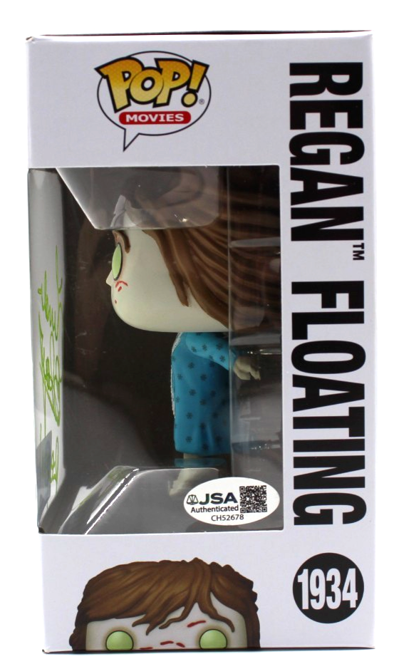 Linda Blair Signed Exorcist Regan Floating 1934 Funko Pop w/JSA COA CH52678