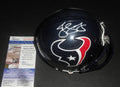 Jaelen Strong Signed Houston Texans Mini Helmet w/JSA COA Signature Debut