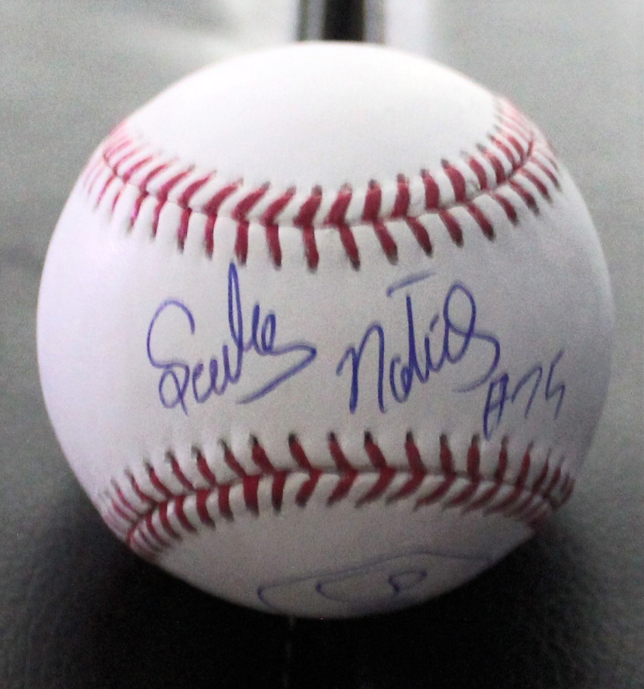 Seuly Matias Royals Dual Signed Official Major League Baseball W/COA #1