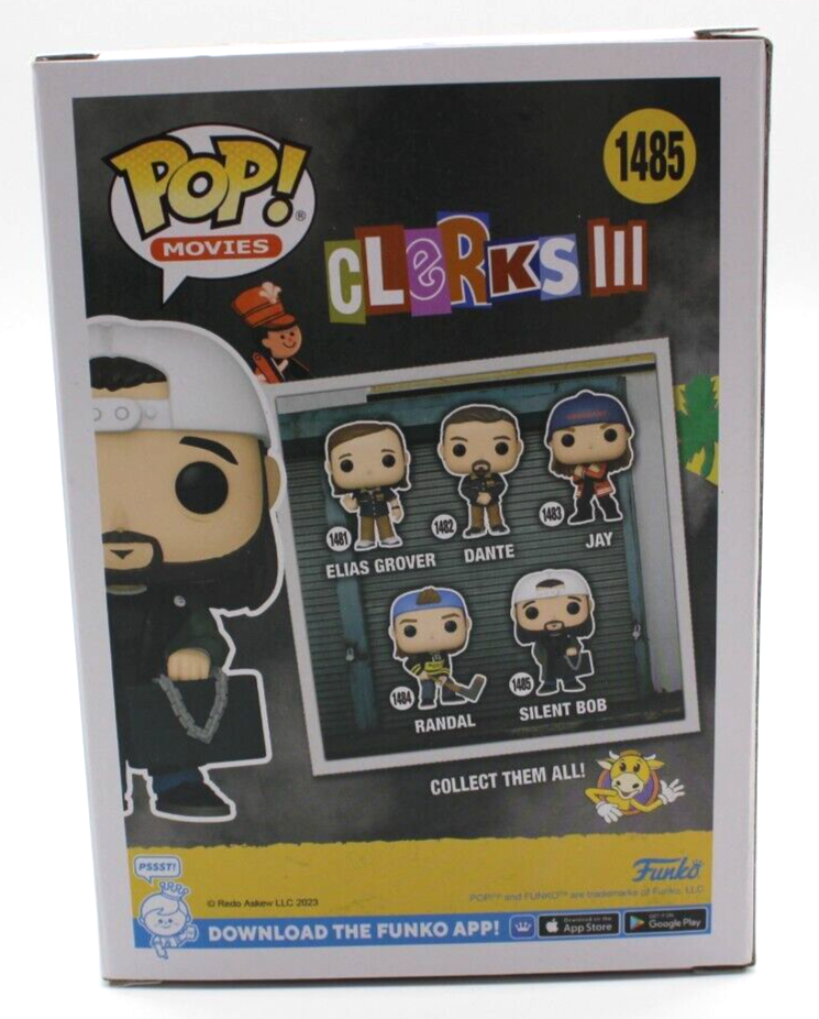 Kevin Smith Clerks Silent Bob Signed Funko Pop 1485 w/Beckett COA BP89488 BAS