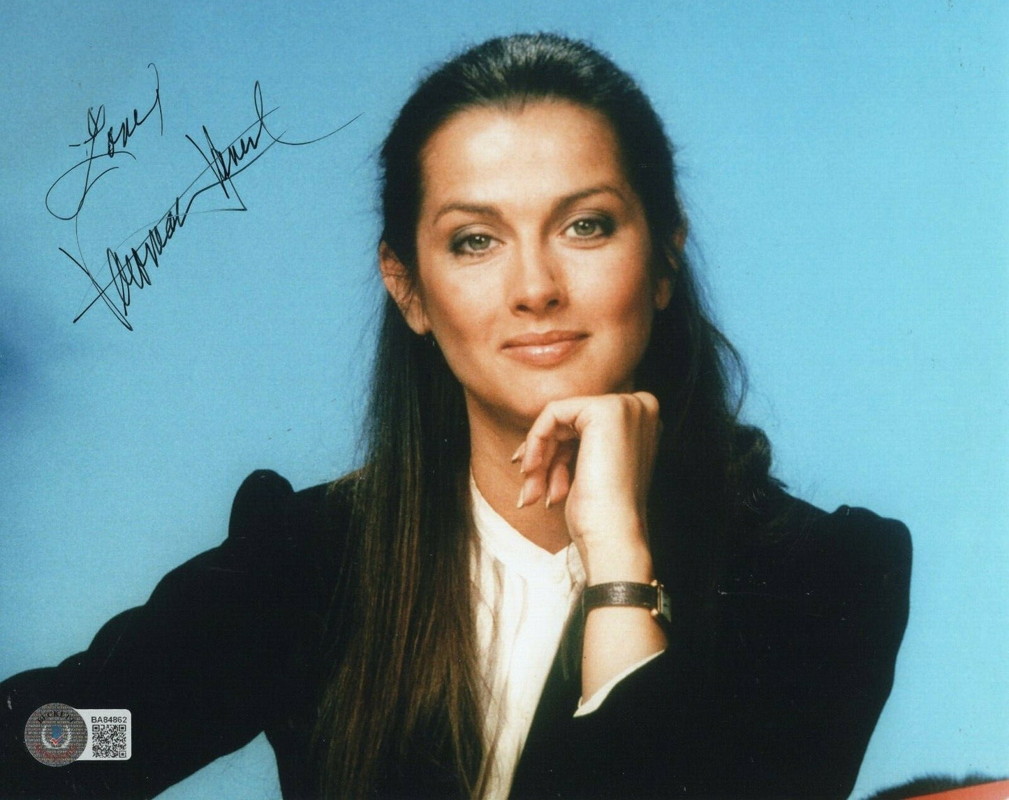 Veronica Hamel Signed Hill Street Blues Joyce 8x10 Photo w/Beckett COA BA84862