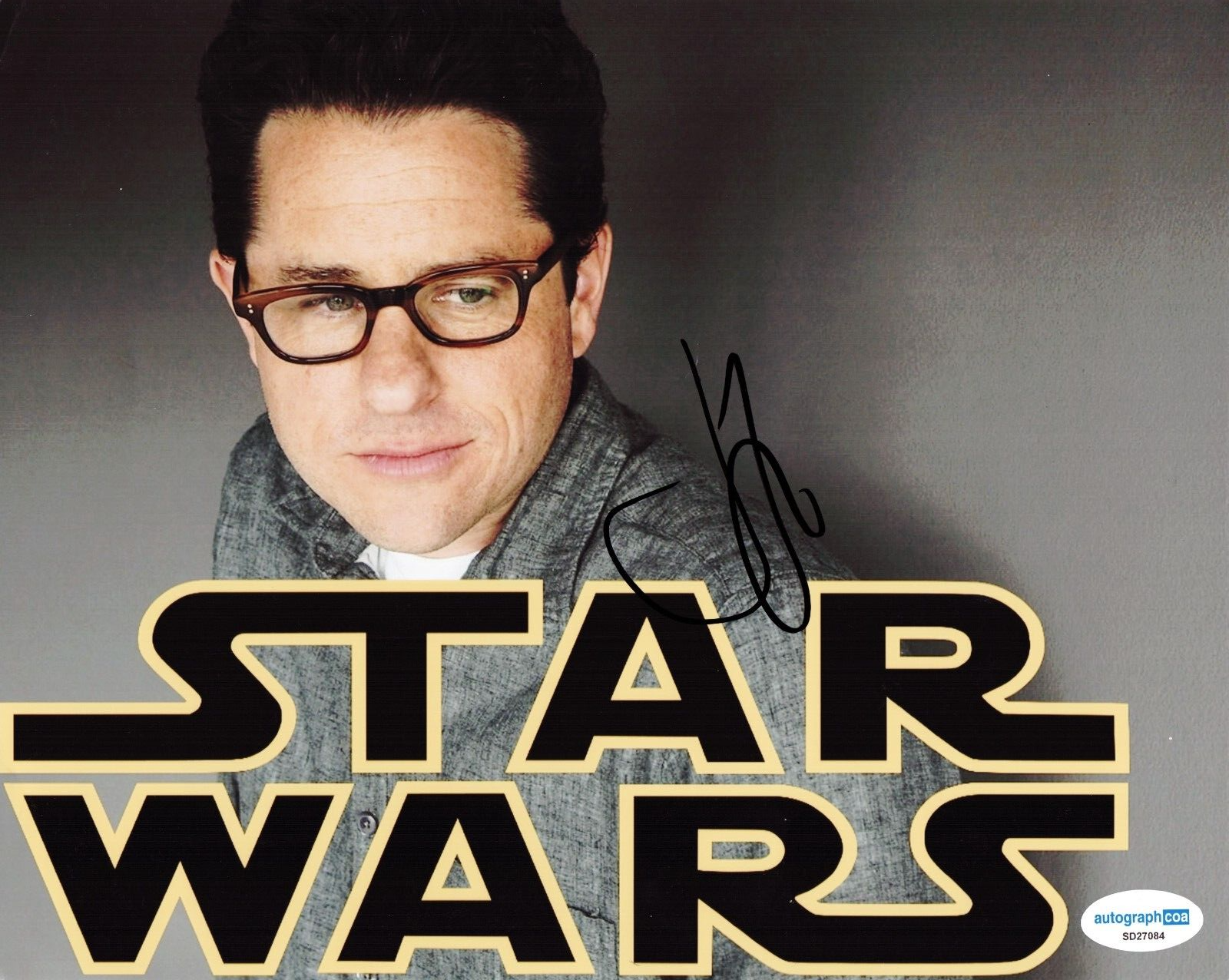 JJ Abrams J.J. Signed 8x10 Photo Star Wars Movie Director w/ACOA SD27084
