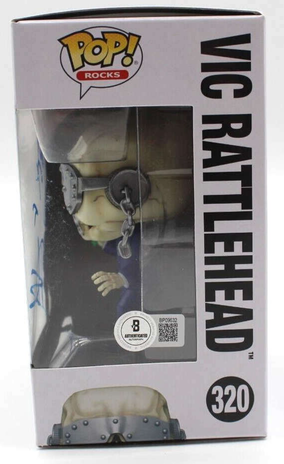 Dirk Verbeuren & James Lomenzo Megadeth Signed Funko Pop w/Beckett COA BP09632
