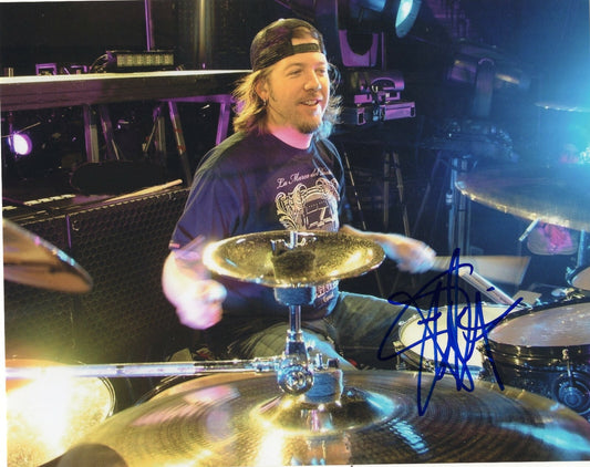Scott Phillips Flip Signed 8x10 Photo w/COA Creed Alter Bridge Projected #1