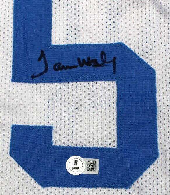 James Worthy North Carolina UNC Signed Custom Jersey W/Beckett COA 1W520040