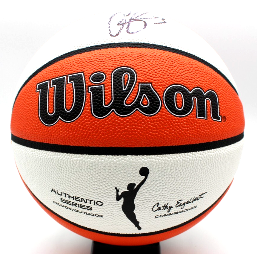 Candace Parker L.A. Sparks Sky Signed WNBA Logo Basketball W/JSA COA CF85621
