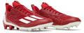 Adidas Men’s Size 10.5 Adizero Football Cleats Team Red White GW5058 Brand NEW