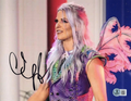 Candice LeRae Wrestling WWE NXT Signed 8x10 Photo w/Beckett COA BP01594