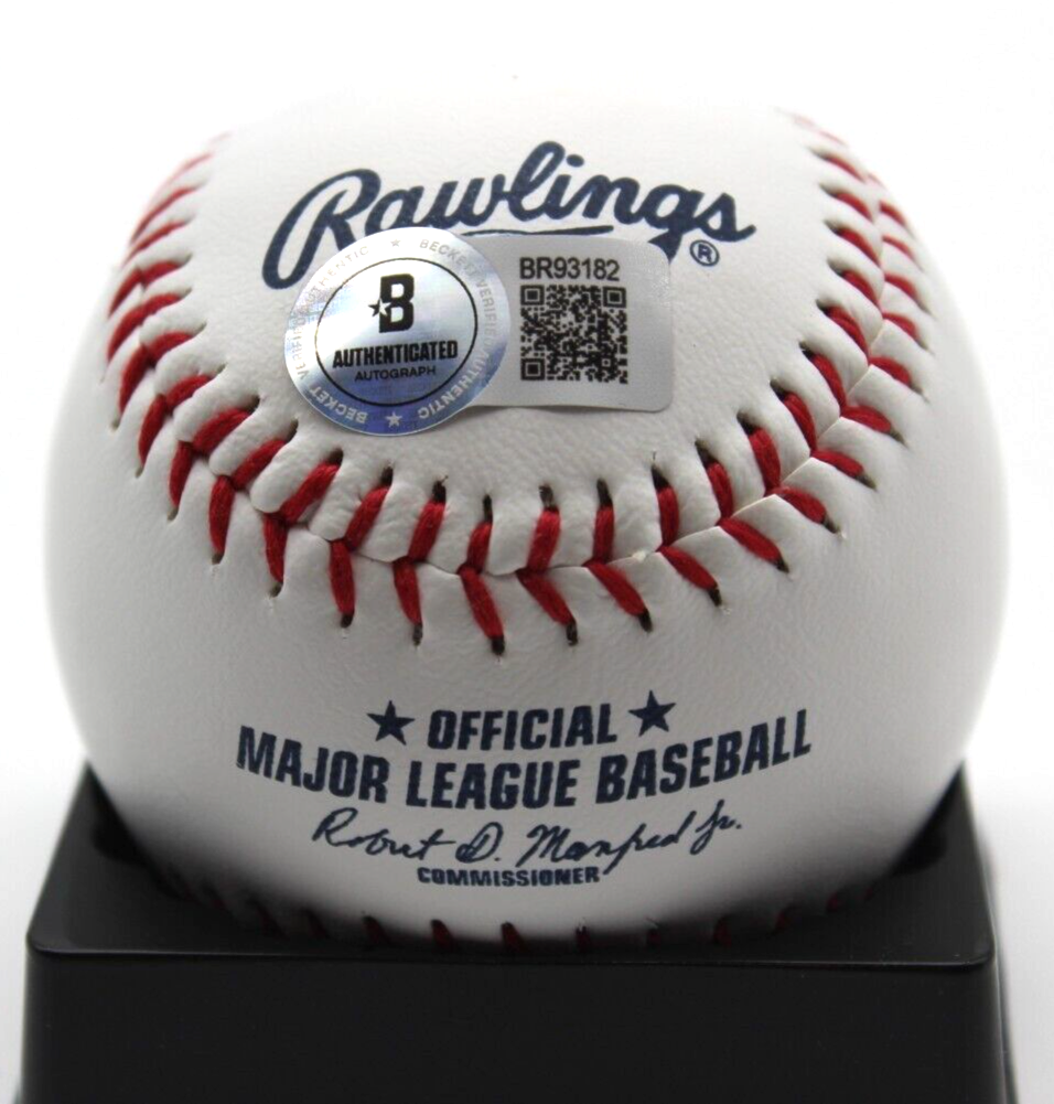 Julian Merryweather Signed Chicago Cubs Major League Baseball w/Beckett BR93182