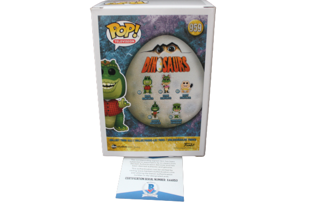 Stuart Pankin Dinosaurs Earl Sinclair Signed #959 Funko Pop w/Beckett COA X44955