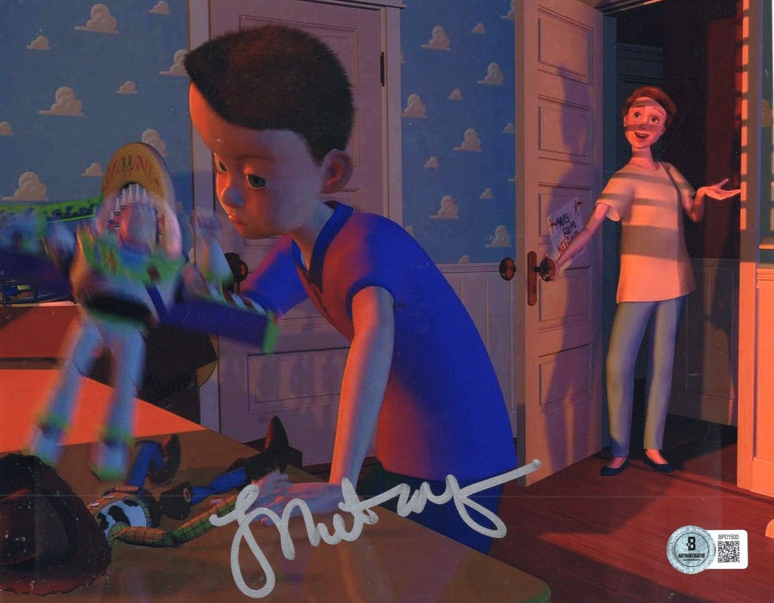 Laurie Metcalf Toy Story Andy's Mom Signed 8x10 Photo w/Beckett COA BP01500