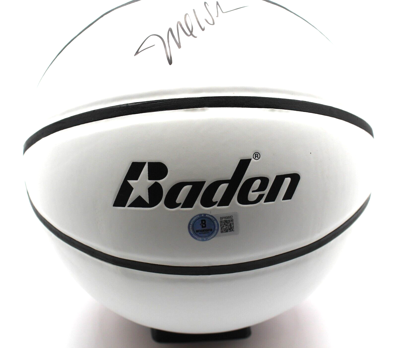 Mike Woodson Signed Indiana Hoosiers Full Size Basketball w/Beckett COA BP89882